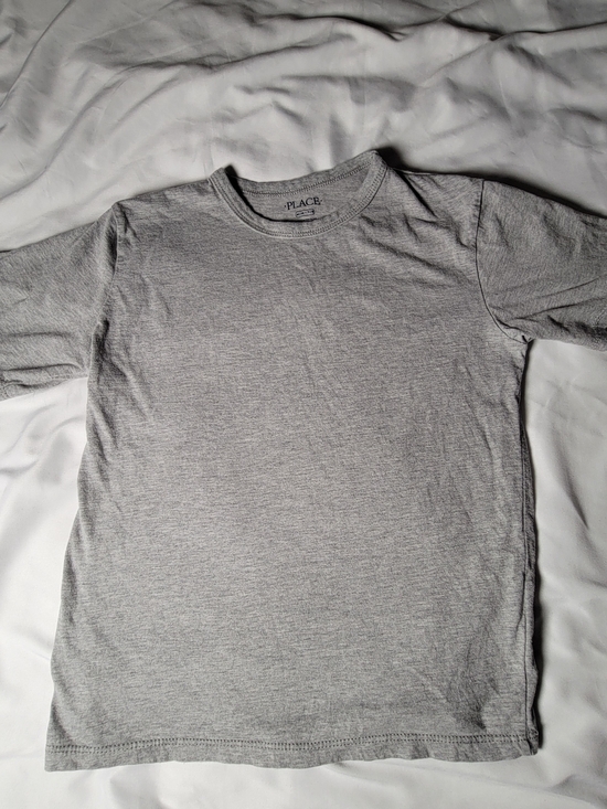 The Children's Place Other - The Children's Place Boys Short Sleeve Crewneck Tee - Gray - Size M (7/8)